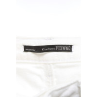 Gianfranco Ferré Jeans en Coton en Blanc