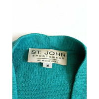 St. John Knitwear Wool in Turquoise