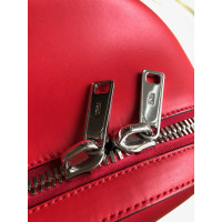 Fendi Rucksack aus Leder in Rot