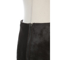 Tara Jarmon Skirt Fur in Brown
