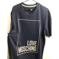 Love Moschino Strick aus Baumwolle in Blau