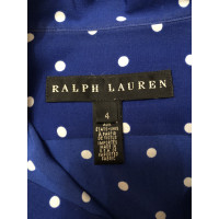 Ralph Lauren Black Label Top en Soie en Bleu
