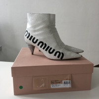 Miu Miu Ankle boots Leather in White