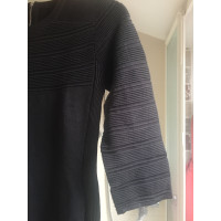 Stefanel Kleid aus Baumwolle in Schwarz