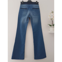 Isabel Marant Trousers Cotton in Blue