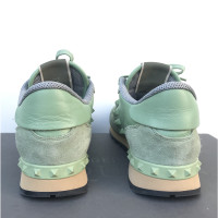 Valentino Garavani Sneakers aus Leder in Grün