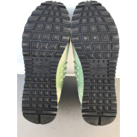 Valentino Garavani Sneakers aus Leder in Grün