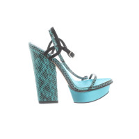 Dsquared2 Sandals Leather in Turquoise