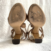 Salvatore Ferragamo Sandals Leather in Brown
