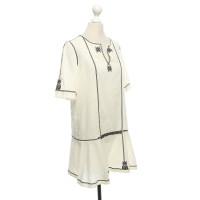 Isabel Marant Etoile Kleid aus Baumwolle in Creme