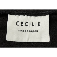 Cecilie Copenhagen Top en Coton en Noir