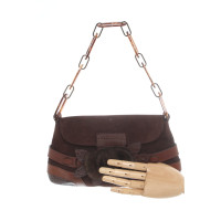 Valentino Garavani Clutch Bag Leather in Brown