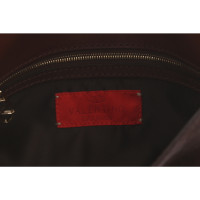 Valentino Garavani Clutch Bag Leather in Brown