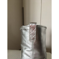 Flavio Castellani Ankle boots Leather in Silvery