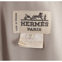 Hermès Jacket/Coat Wool in Beige