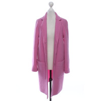 Set Giacca/Cappotto in Lana in Rosa