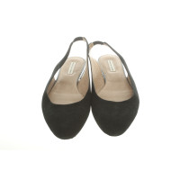 Dries Van Noten Slippers/Ballerinas Leather in Black