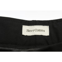 Henry Cotton's Trousers in Black