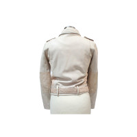 Maje Jacket/Coat Leather in Nude