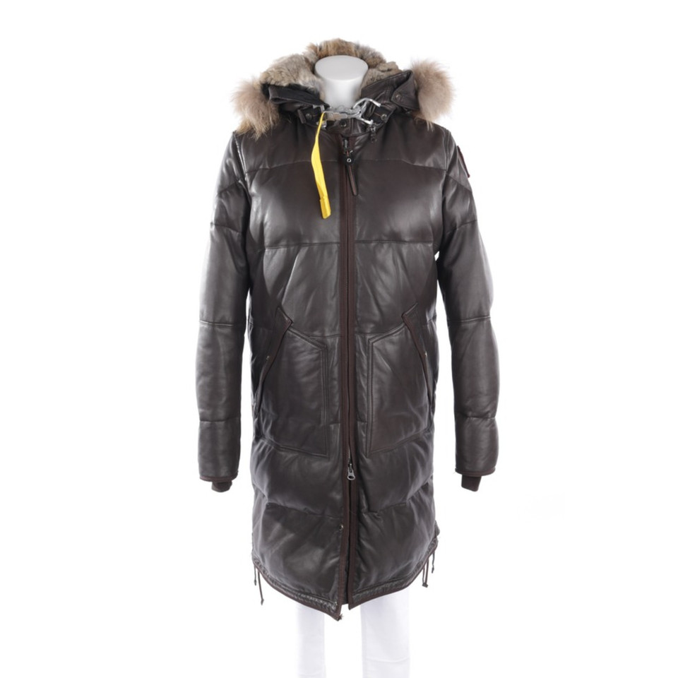 Parajumpers Giacca/Cappotto in Pelle in Marrone