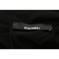 Stefanel Top en Coton en Noir