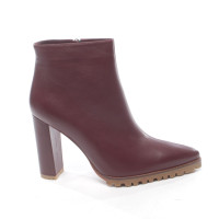 Anine Bing Ankle boots Leather in Bordeaux