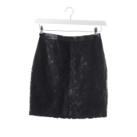 Saint Laurent Skirt Leather in Black