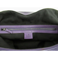 Gucci Shoulder bag Leather in Violet