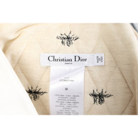Christian Dior Top Cotton in Cream