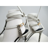 Vionnet Sandals Leather in White
