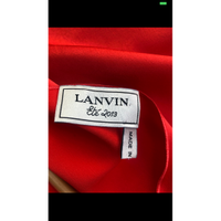 Lanvin Top Silk in Orange