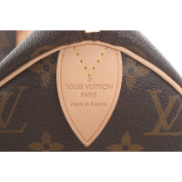 Louis Vuitton Speedy 30 in Tela in Marrone