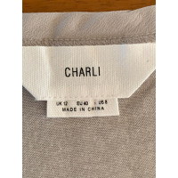 Charli Top Silk in Grey