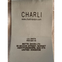 Charli Oberteil aus Seide in Grau