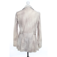 Sylvie Schimmel Jacket/Coat Leather in Grey