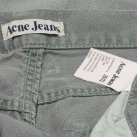 Acne Jeans Cotton in Khaki