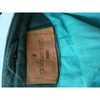 Goosecraft Jacket/Coat Leather in Petrol