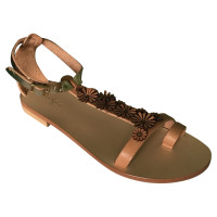 Max & Co Sandals Leather in Beige