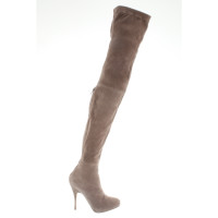 Brian Atwood Boots Suede in Grey