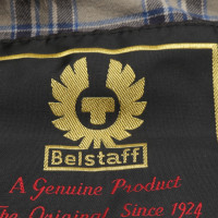 Belstaff Jacke/Mantel aus Leder in Braun