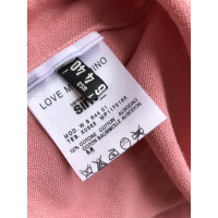 Moschino Love Robe en Coton en Rose/pink