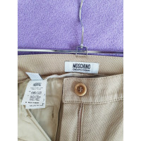 Moschino Cheap And Chic Hose aus Baumwolle in Creme