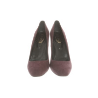 Tod's Pumps/Peeptoes Leer in Violet