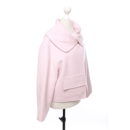 Jil Sander Jacke/Mantel in Rosa / Pink