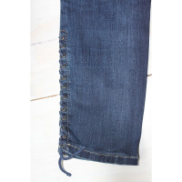 Cambio Jeans Katoen in Blauw