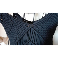 Ralph Lauren Kleid aus Baumwolle in Schwarz