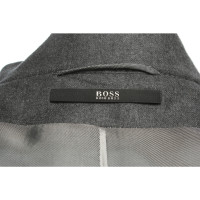 Hugo Boss Blazer aus Wolle in Grau