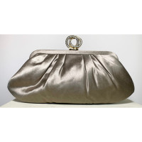 Moschino Love Clutch in Taupe