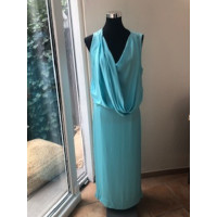 Diane Von Furstenberg Kleid aus Seide in Türkis