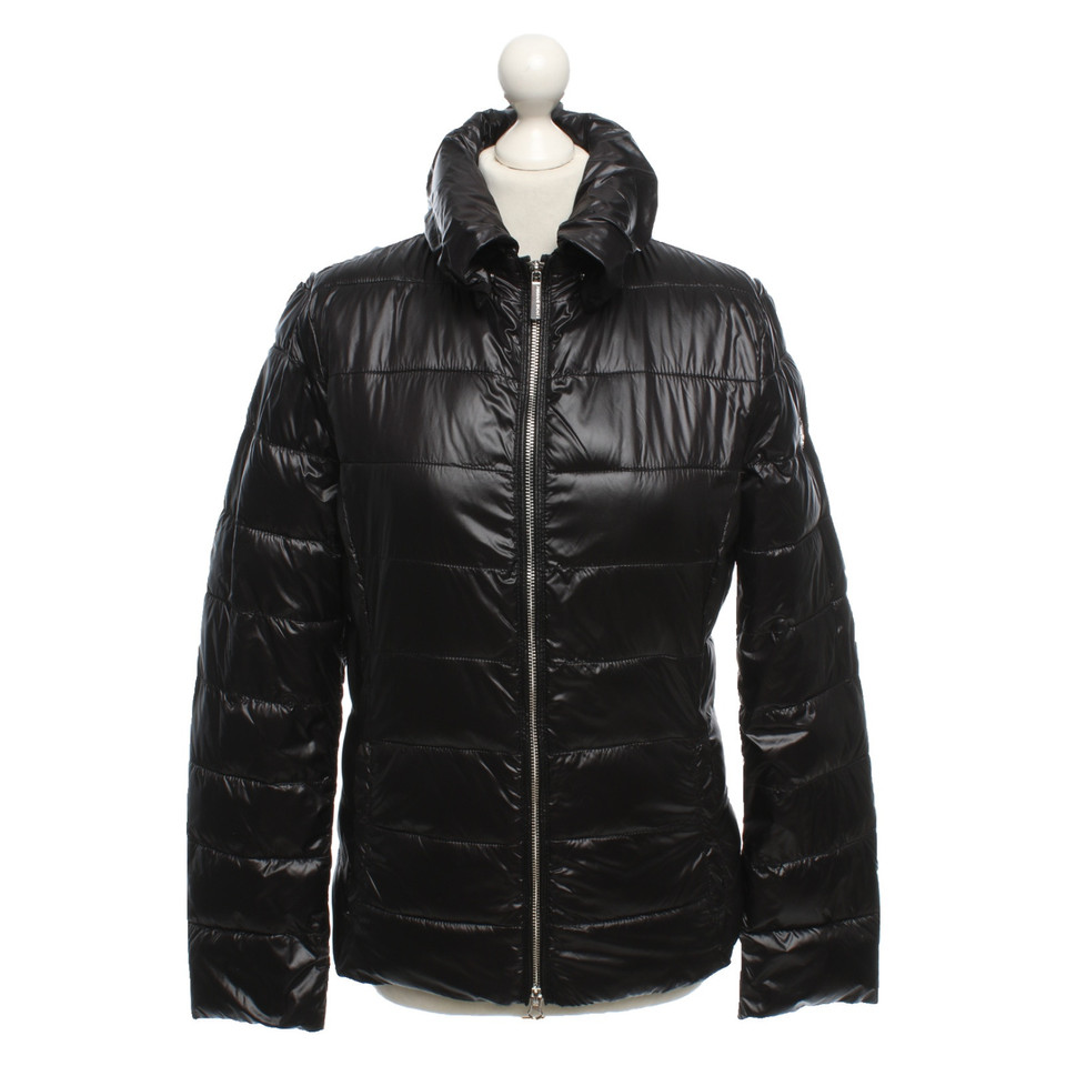 Armani Jeans Jacke/Mantel in Schwarz